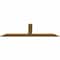 Ekena Millwork Portland Smooth Timber Gable Bracket, Western Red Cedar, 84"W x 24"H x 1 1/2"D x 5 1/2"F, 7/12 Pitch GBW084X24X0206POR00SWR - alternate 4